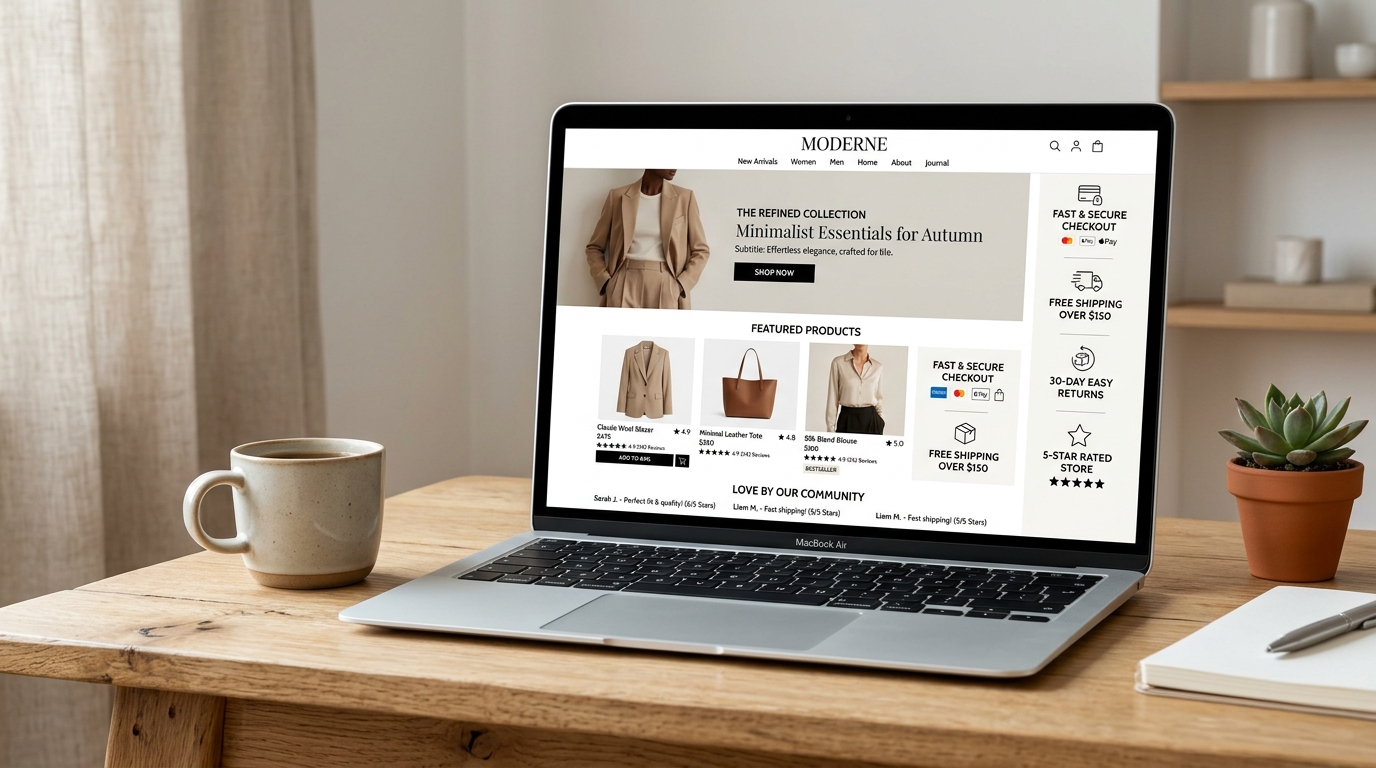 Luxury E-Commerce & Custom Shopify Plus Architecture