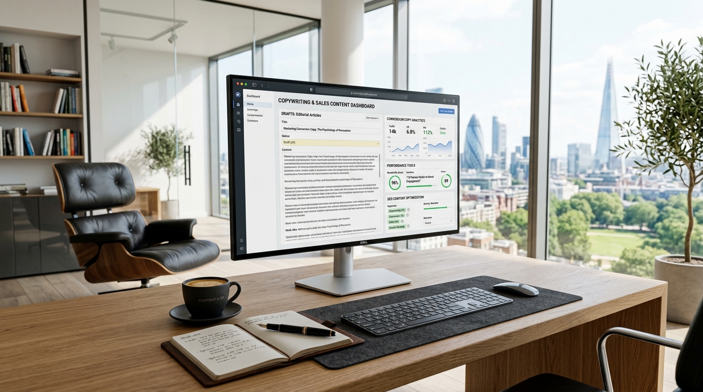 Direct-Response Copywriting & Sales Editorial Workspace