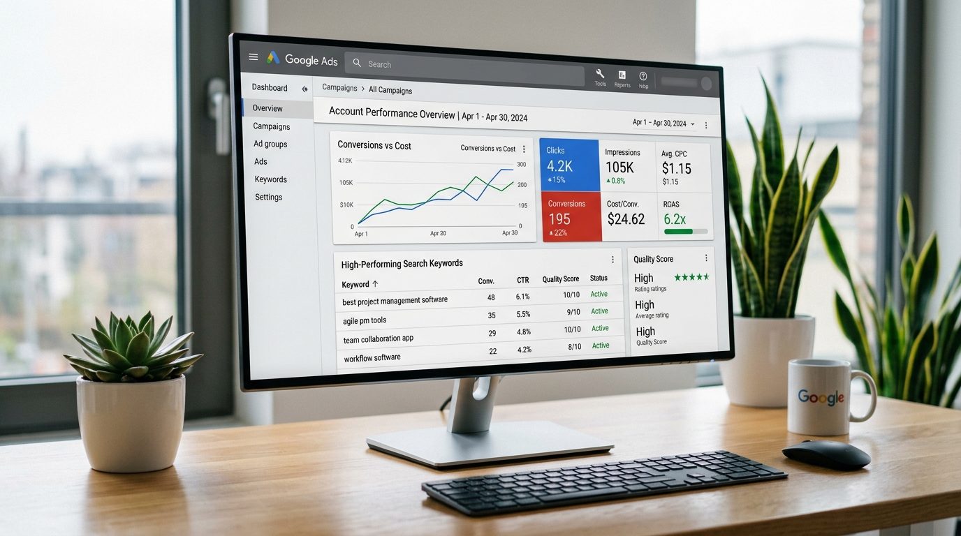 Google Ads PPC Performance Overview