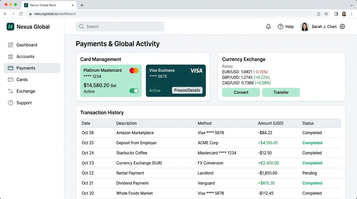 Nexus Global Fintech & Payment Gateway