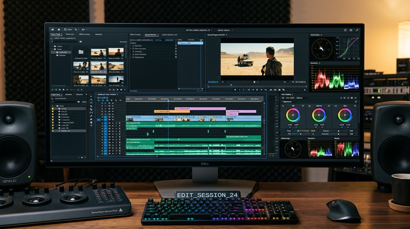 Cinematic Video Editing & DaVinci Resolve Studio